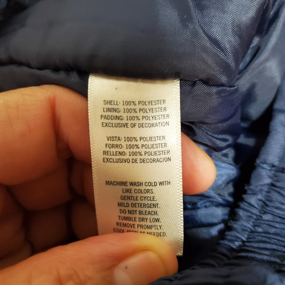 Oshkosh B'gosh Snow Bib Pants Size 12M Navy Boys.////